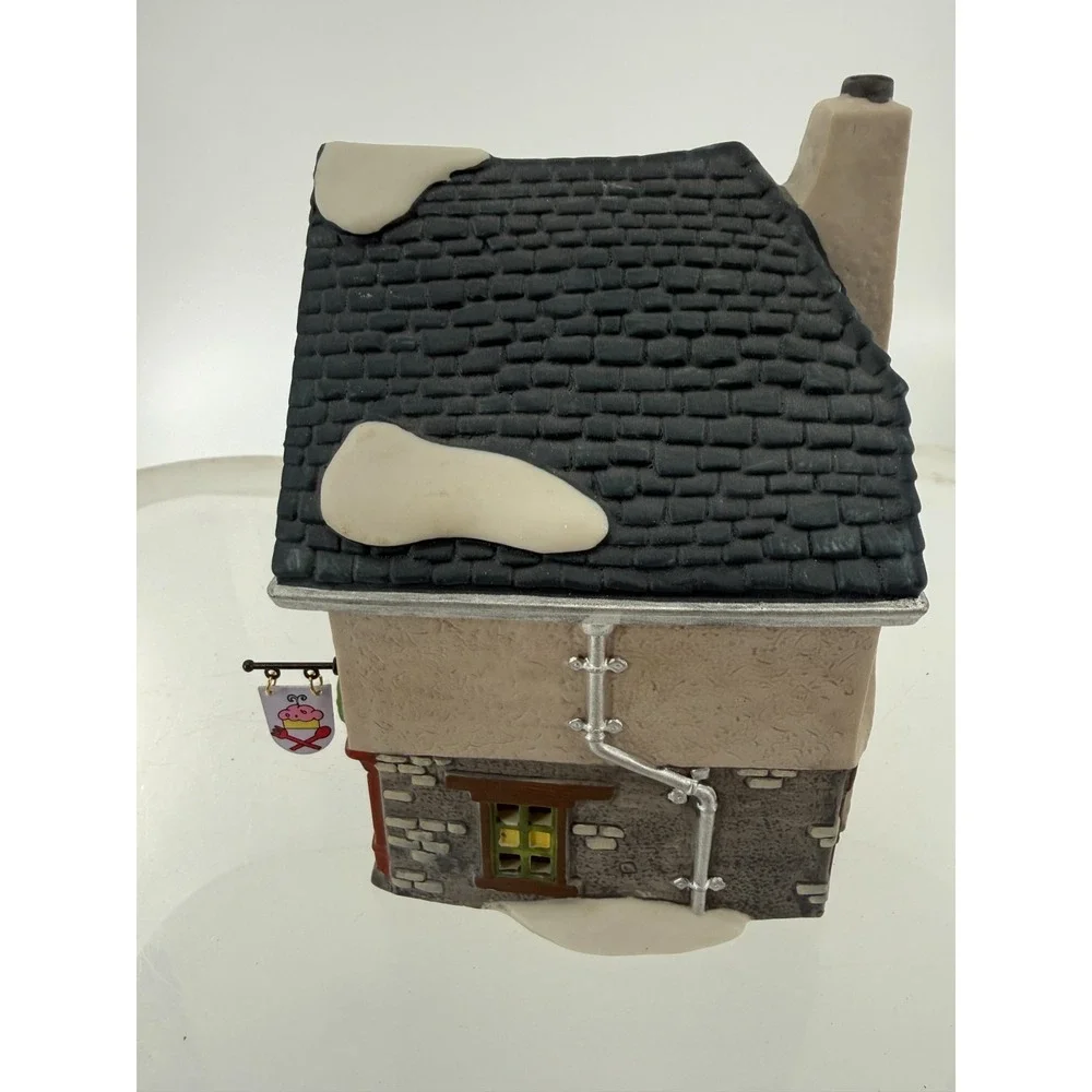 Dept 56 Dickens Village Morston Steak & Kidney Pie Porcelain Building 1995
